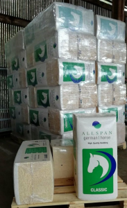 Allspan CLASSIC - ściółka wiórowa dla koni Paleta 18 sztuk